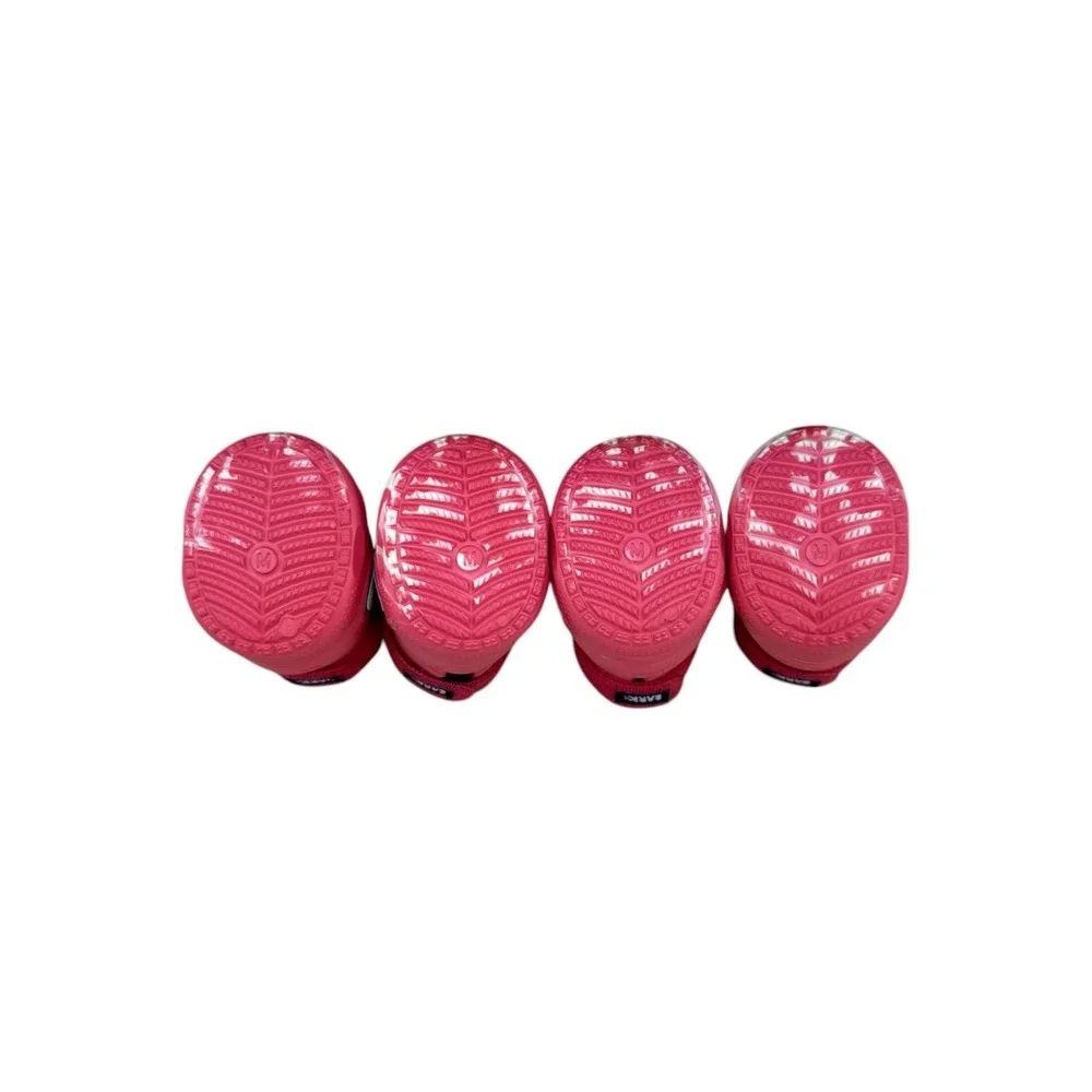 Bark Pink Dog Crocs-Style Boots with Adjustable Straps
